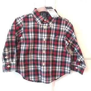 Ralph Lauren boy’s shirt, 12 months, new with tags